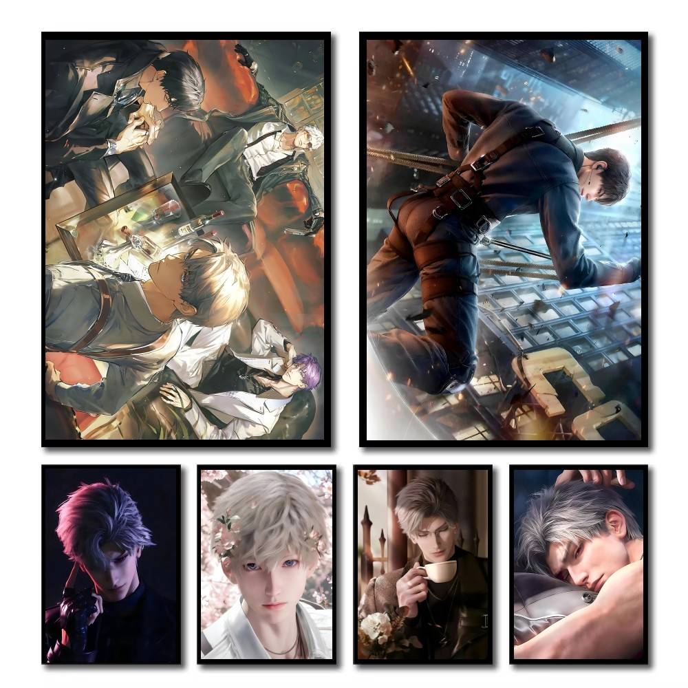 Xavier Home Decor - Pósteres de Anime de Personajes del