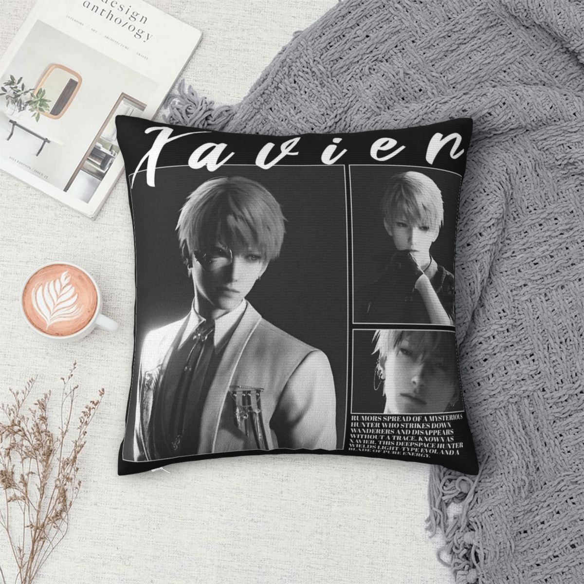 Xavier Home Decor - Funda de almohada Xavier Love And