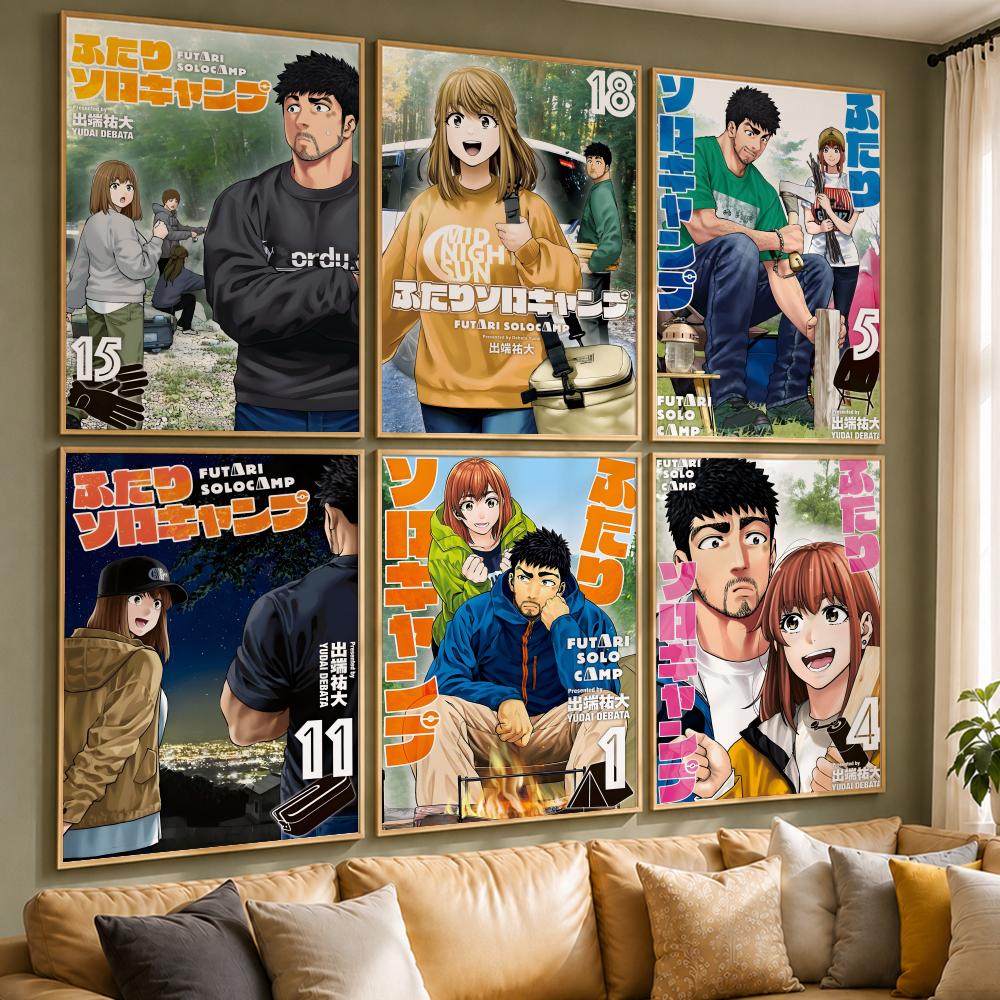 Home Decor Solo - Póster de Anime Popular S-Solo Camping