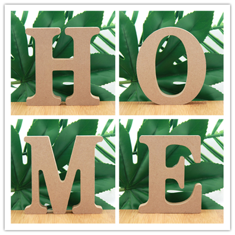 Wooden Letter Sign - 1 unidad de letras de madera