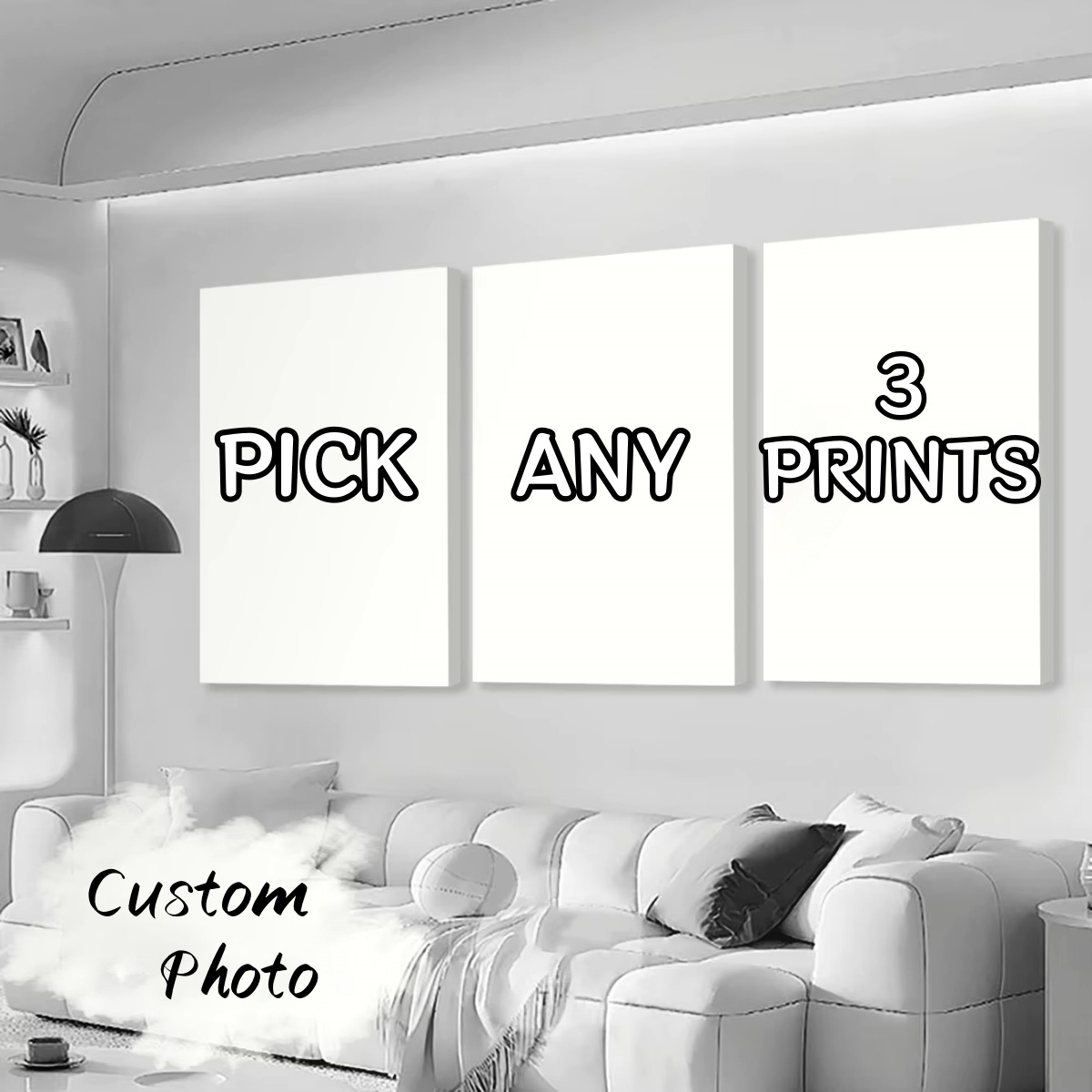 Home Decor Aesthetic Pinterest - Impresión en Lienzo Personalizada de 3/4/5