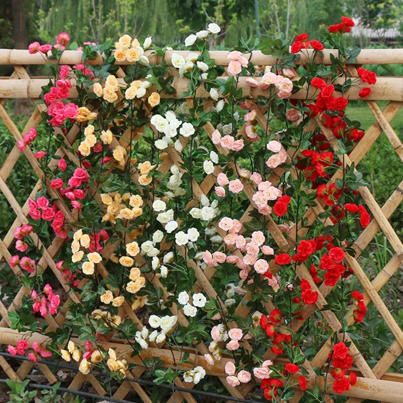 Home Decor Ai - Flores Artificiales de Seda, Rosas Simuladas,