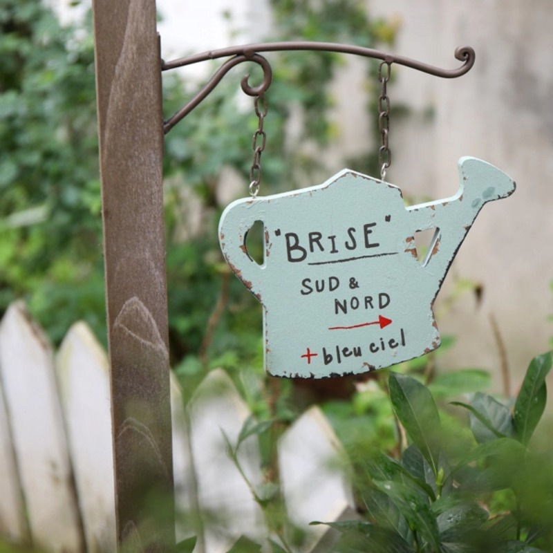 Wooden Letter Sign - Letrero Rústico para Jardín - Placa