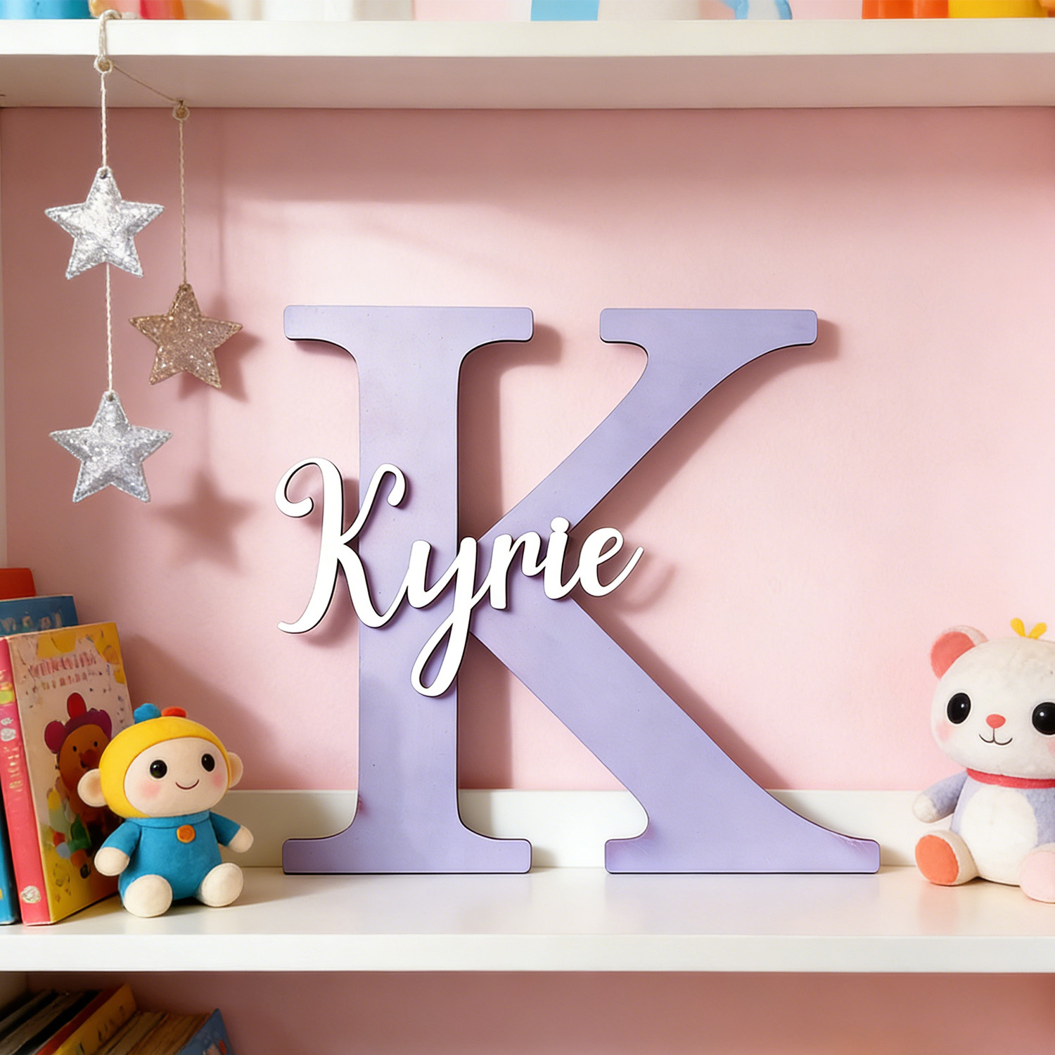 Wooden Letter Sign - Letrero de Madera Personalizado con Iniciales