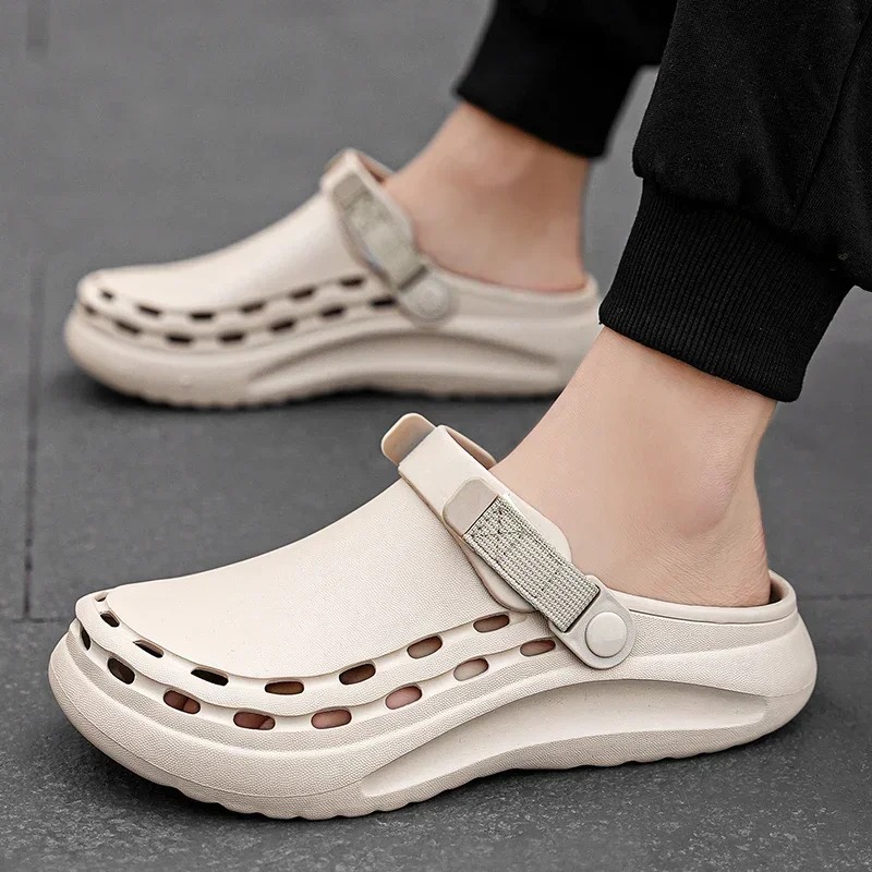 Home Decor Outside - Sandalias de Verano para Hombre, Ligeras,
