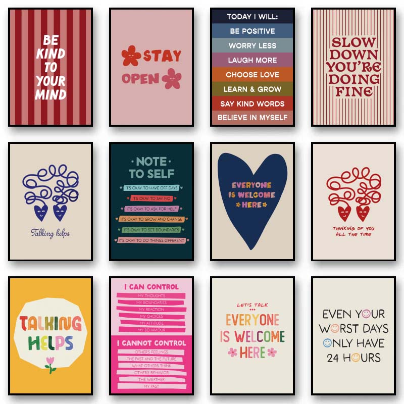 Home Decor Aesthetic Pinterest - Be Kind to your mind, psicología
