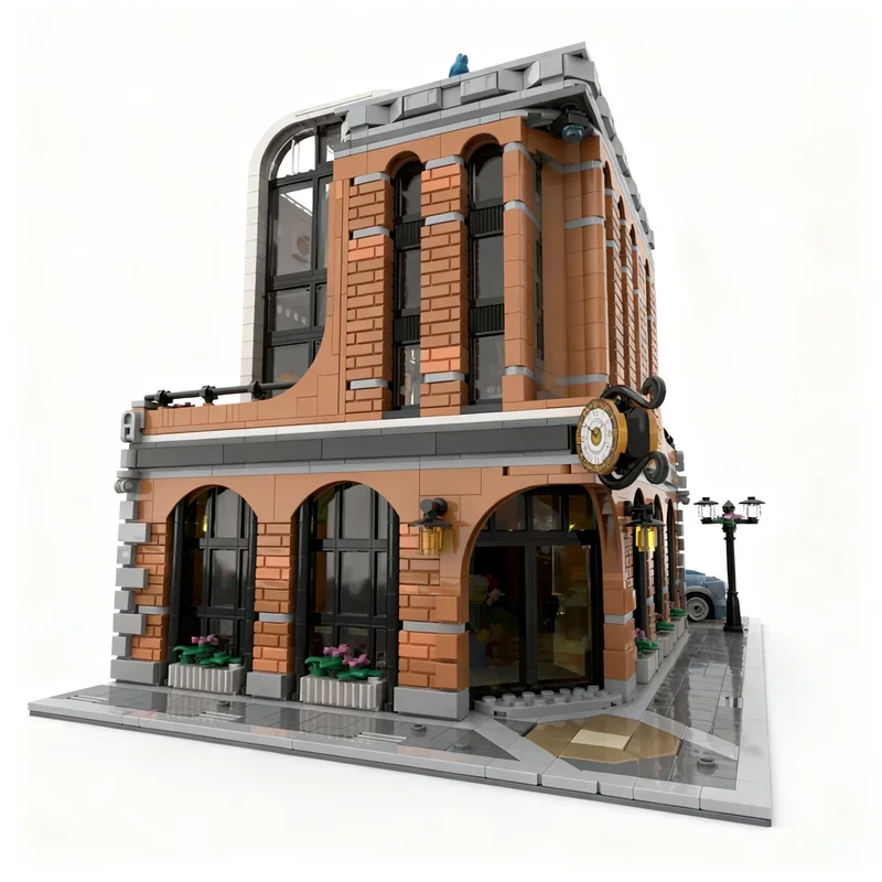 Home Decor Market - 3460 Piezas MOC City Hot Street
