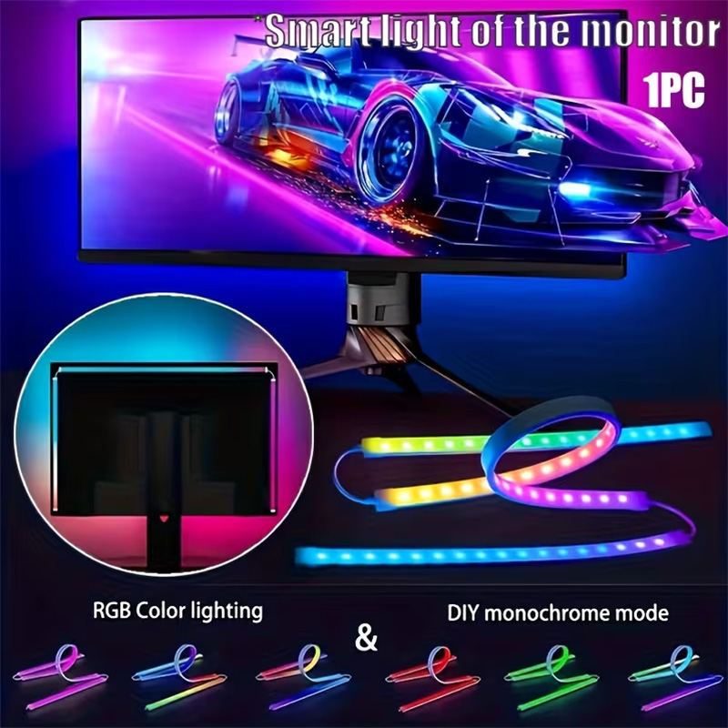 Led Strip Lights - Tira de Luces RGB para Juegos,