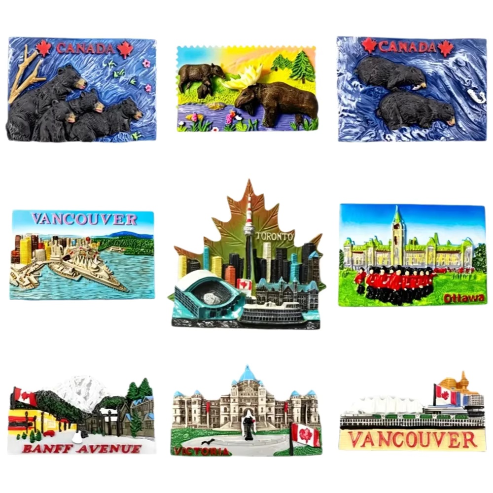 Home Decor Vancouver - Imán de Refrigerador de Canadá, Recuerdo