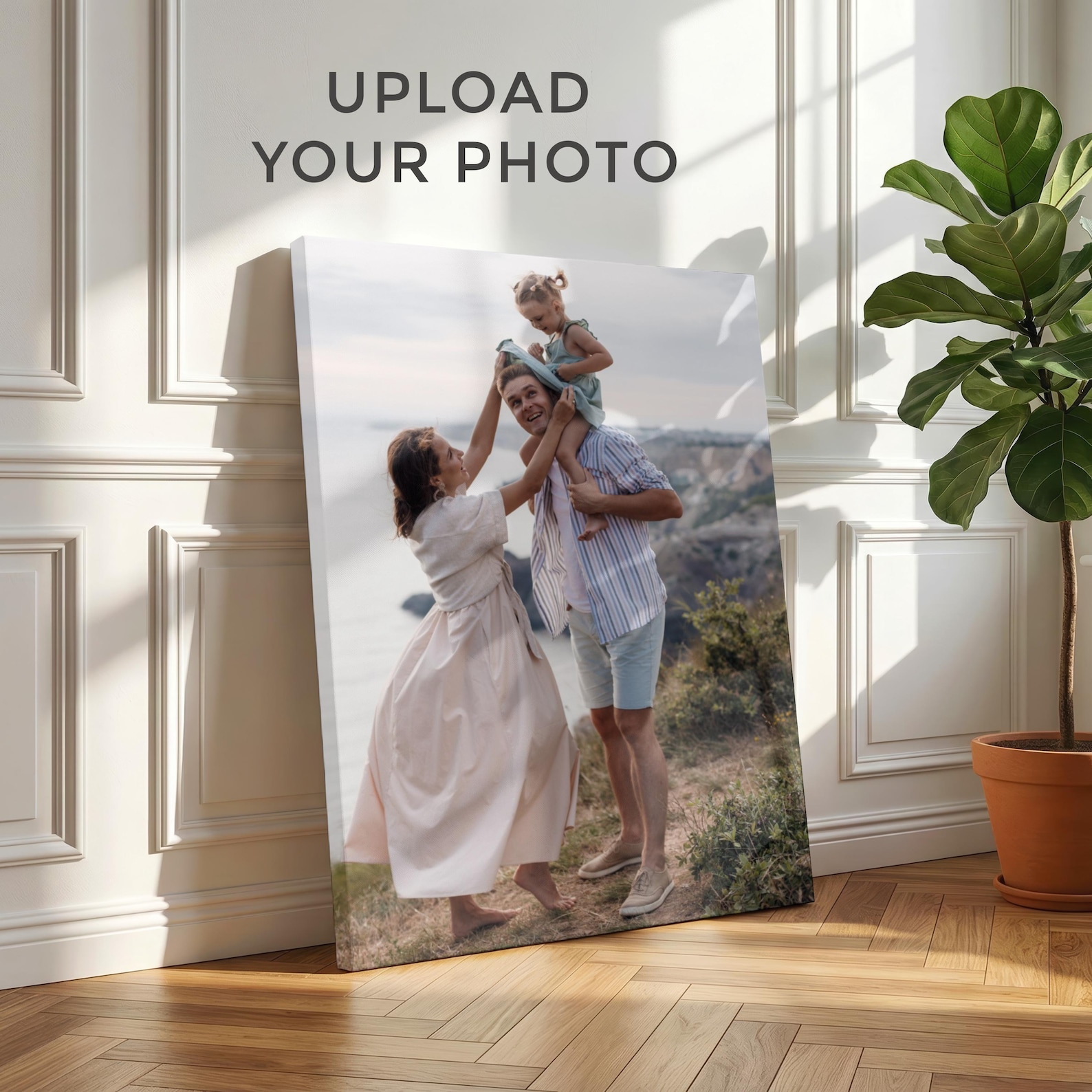 Home Decor Furniture - Lienzo Fotográfico Personalizado, Arte Mural Familiar