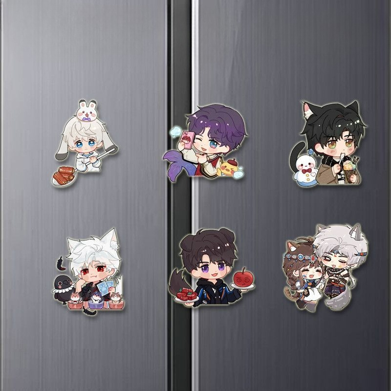 Xavier Home Decor - Imán Acrílico para Refrigerador Love and