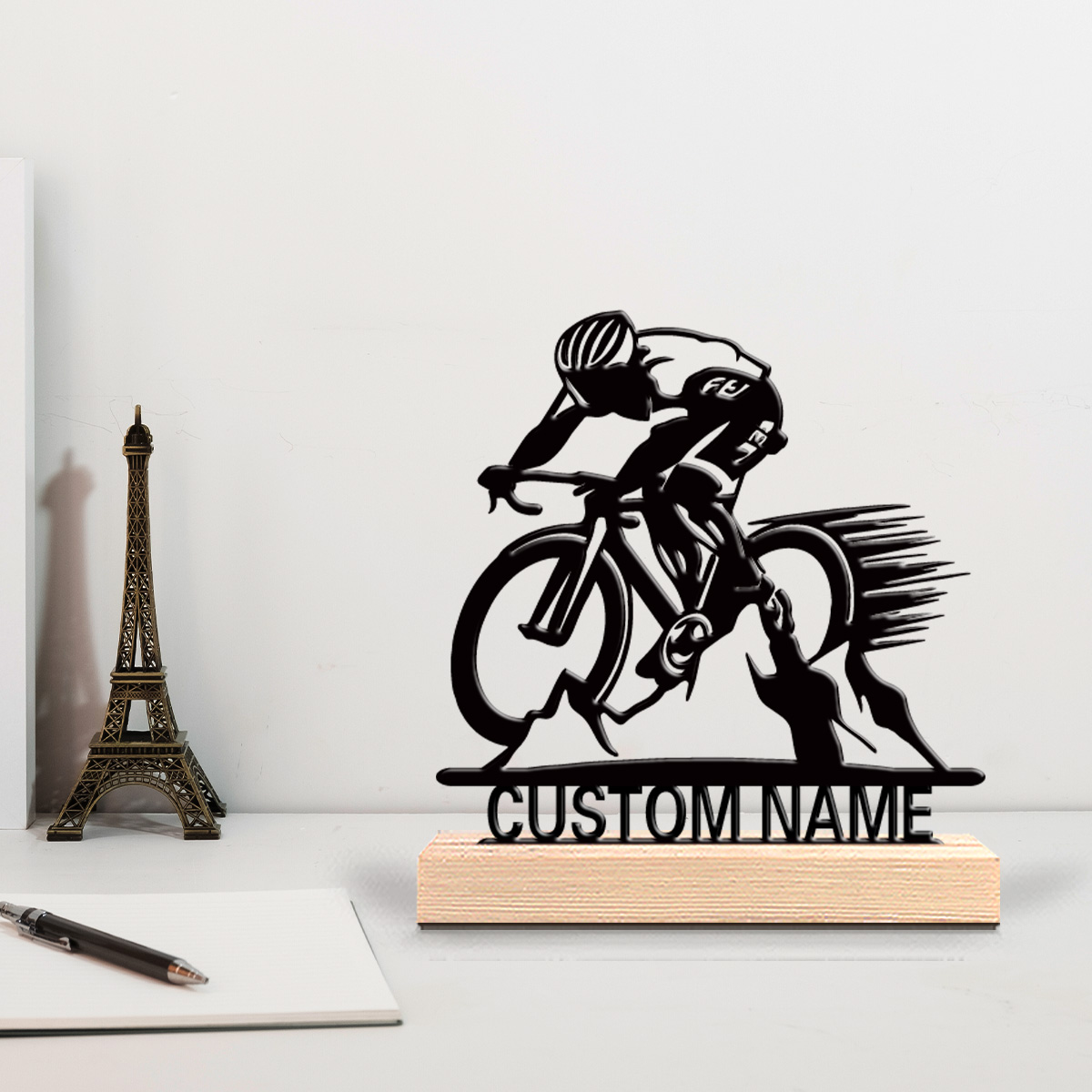 Wooden Letter Sign - 1 pieza Escultura de metal personalizada