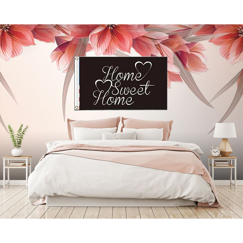 Home Decor Solo - 2X3FT HOME de una sola cara
