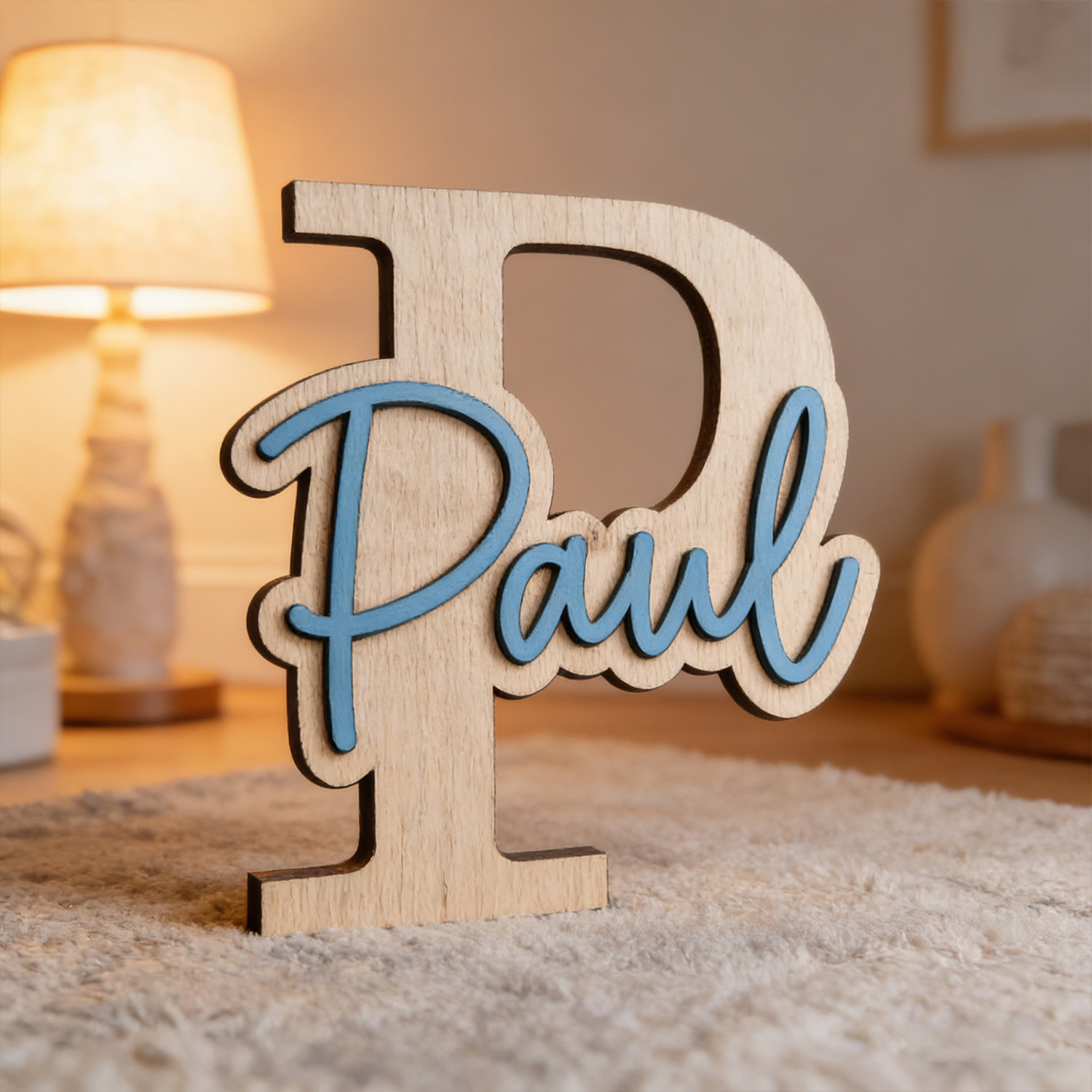 1 pieza de letrero de madera p - Wooden Letter Sign reseña y precio