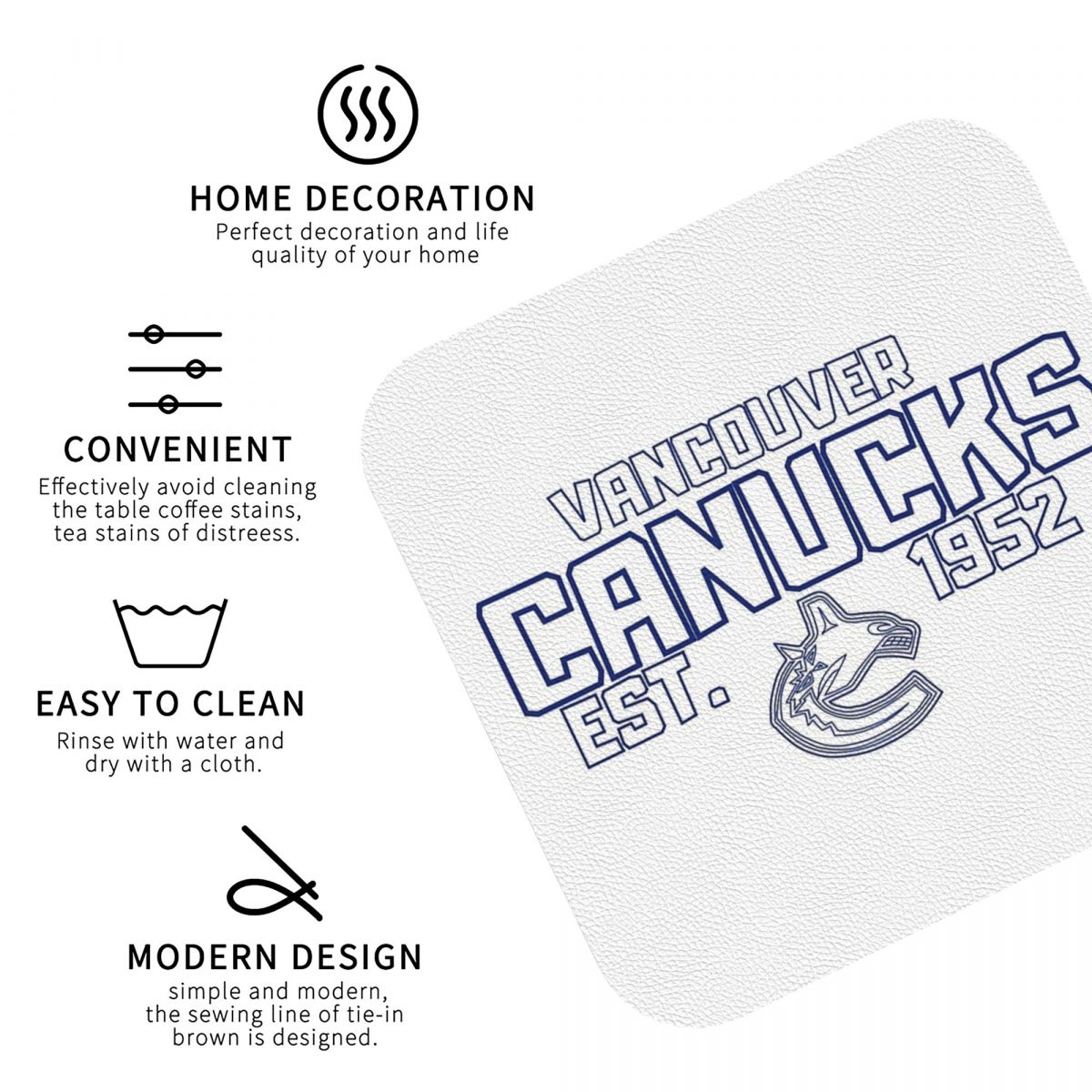Vancouver Canucks Hockey Canad - Home Decor Vancouver reseña y precio