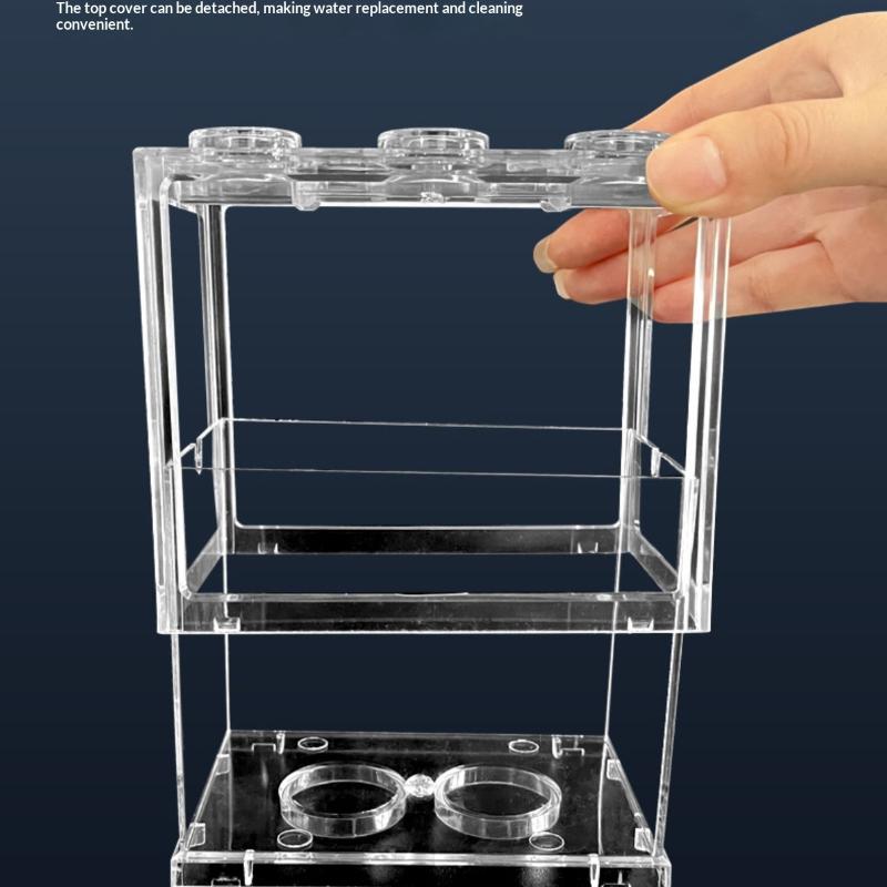 Mini Pecera Apilable de Acríli - Home Decor Habitat reseña y precio