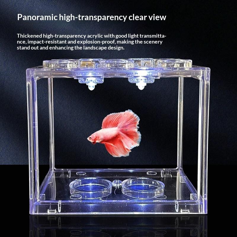 Mini Pecera Apilable de Acríli - Home Decor Habitat reseña y precio