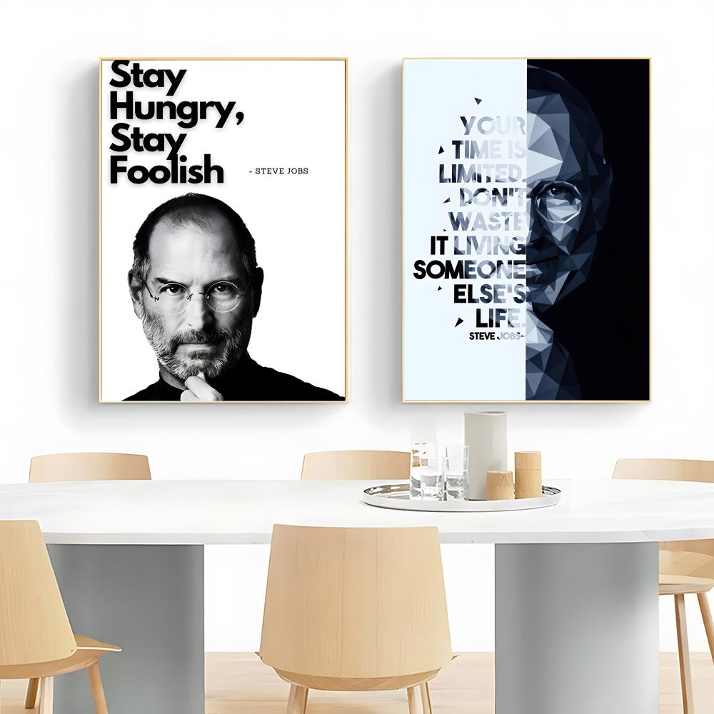 S_Steve J_Jobs, póster con cit - Home Decor Jobs reseña y precio