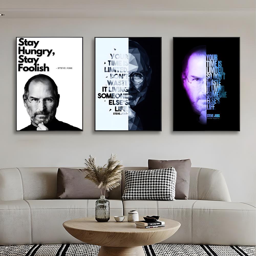 S_Steve J_Jobs, póster con cit - Home Decor Jobs reseña y precio