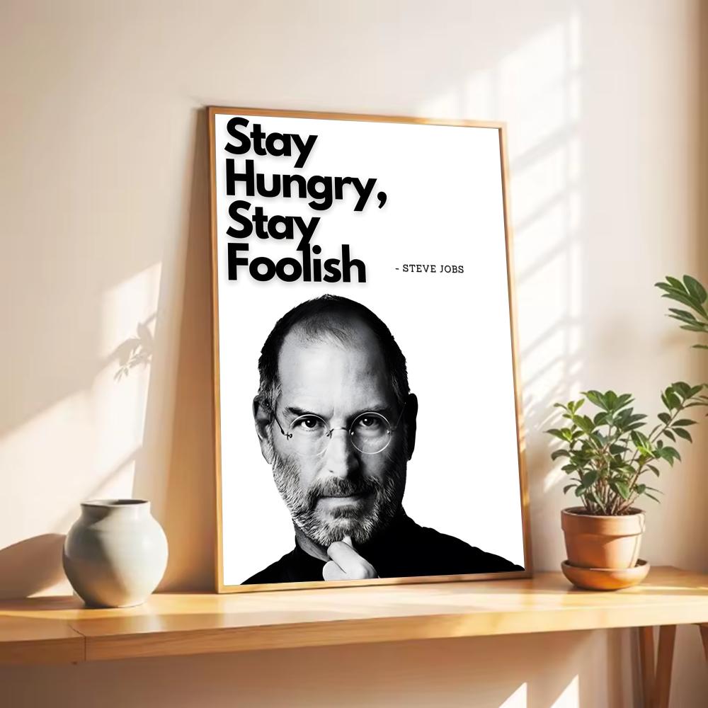 S_Steve J_Jobs, póster con cit - Home Decor Jobs reseña y precio