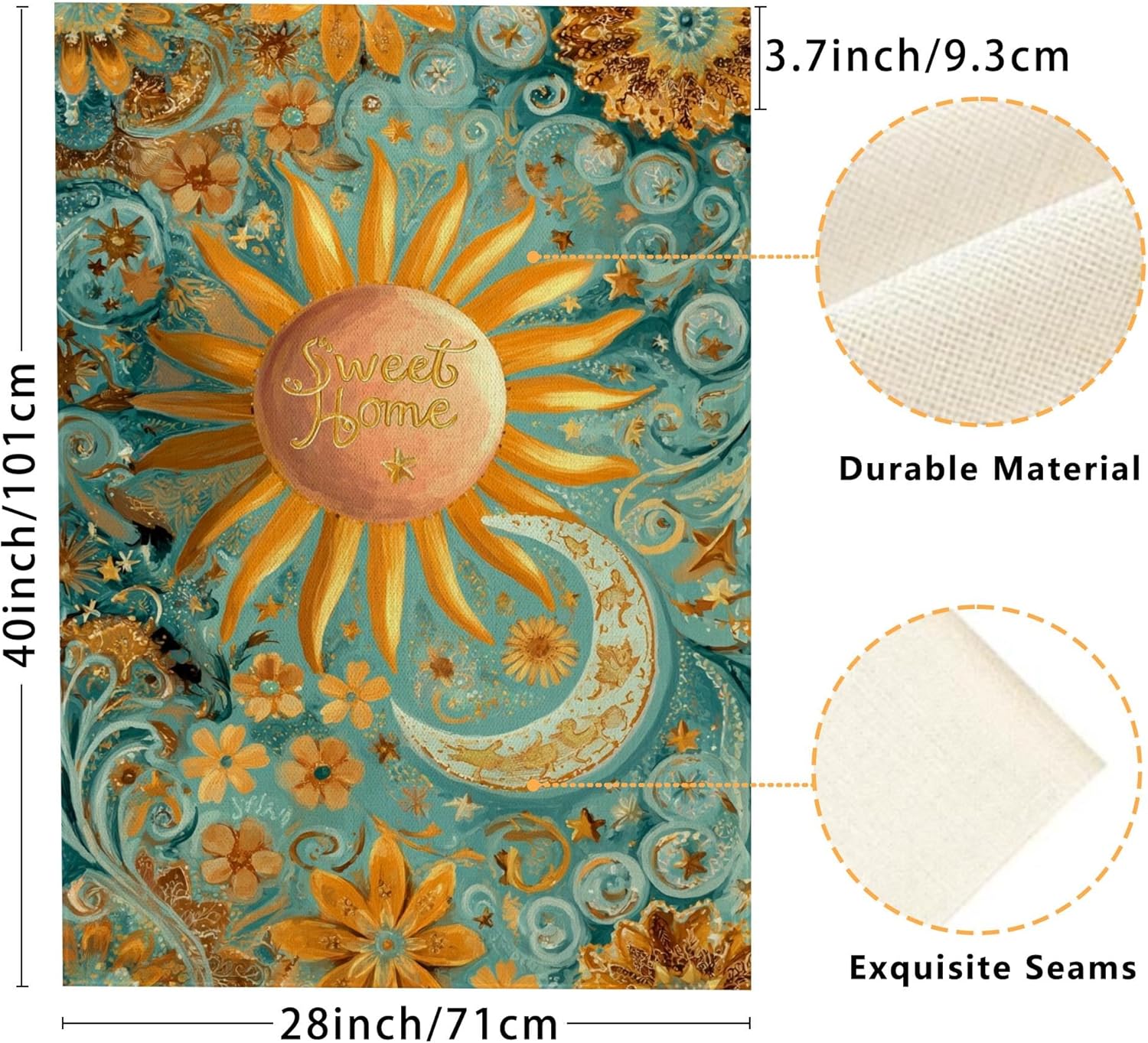 Bandera de jardín Sunshine Hom - Home Decor Solo reseña y precio