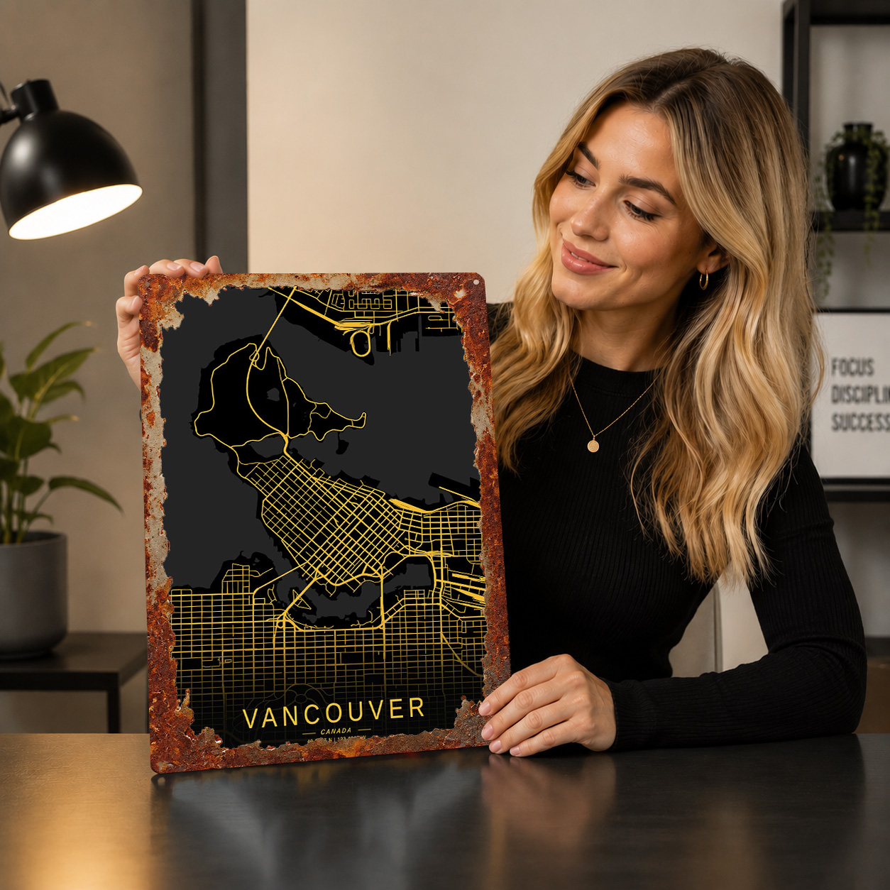 Mapa de la ciudad de Vancouver - Home Decor Vancouver reseña y precio