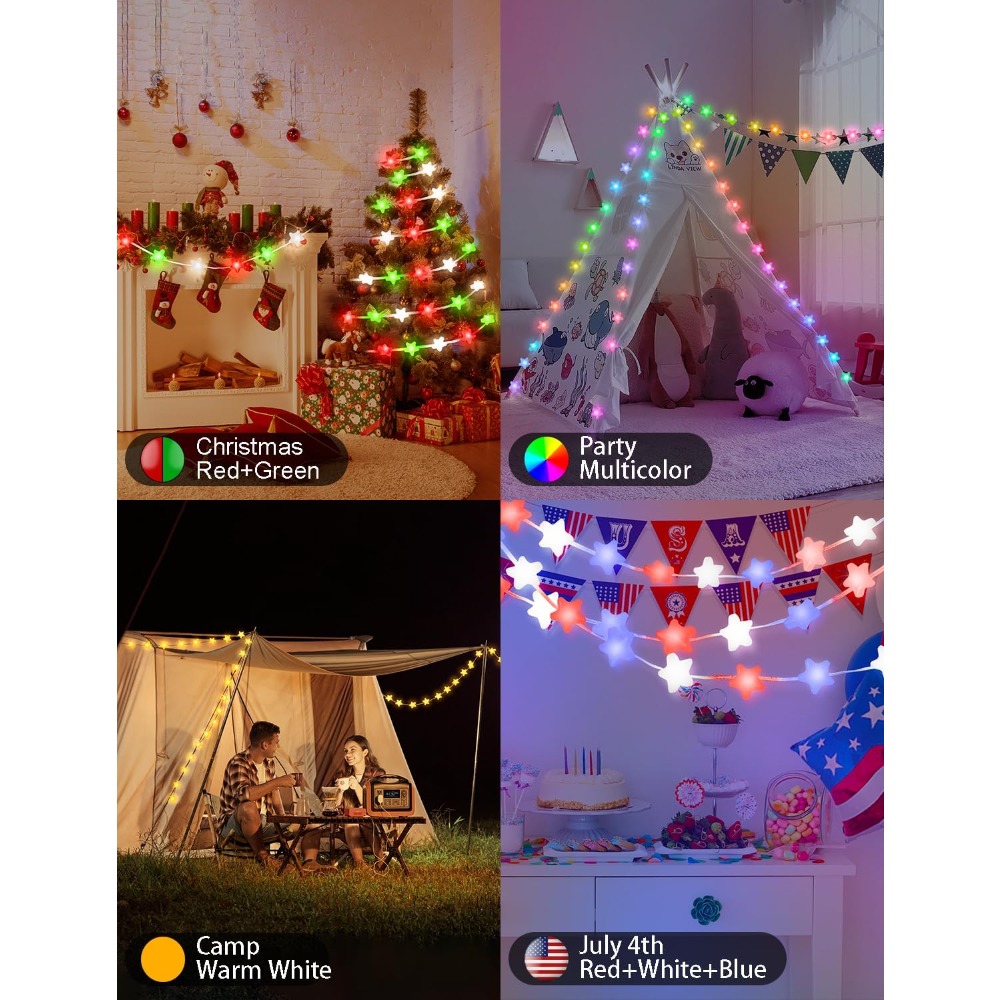 Luces de Hadas Inteligentes Sm - Fairy Lights Bedroom reseña y precio