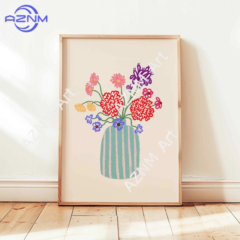 1/3 Piezas de Póster Abstracto - Home Decor Market reseña y precio