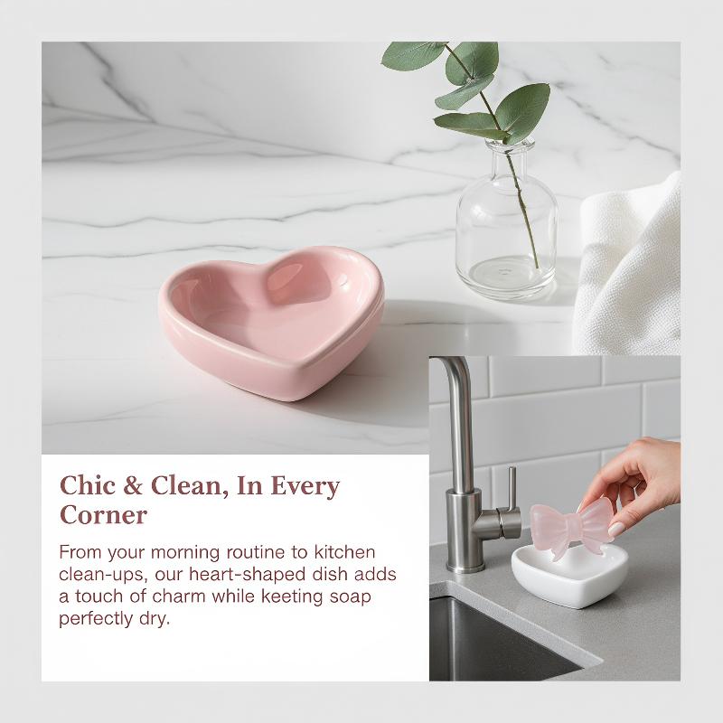 Linda Jabonera de Cerámica con - Vanity Home Decor reseña y precio