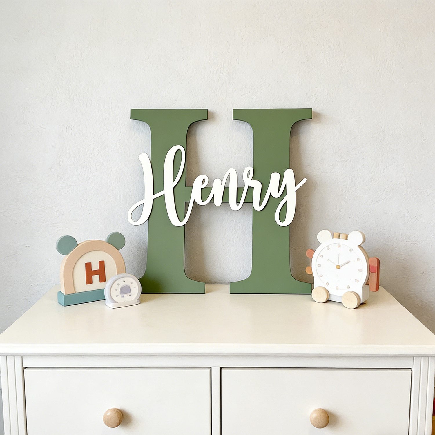 Letrero de Madera Personalizad - Wooden Letter Sign reseña y precio