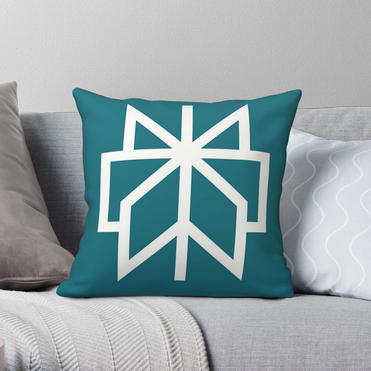 Funda de almohada cuadrada con - Home Decor Ai reseña y precio