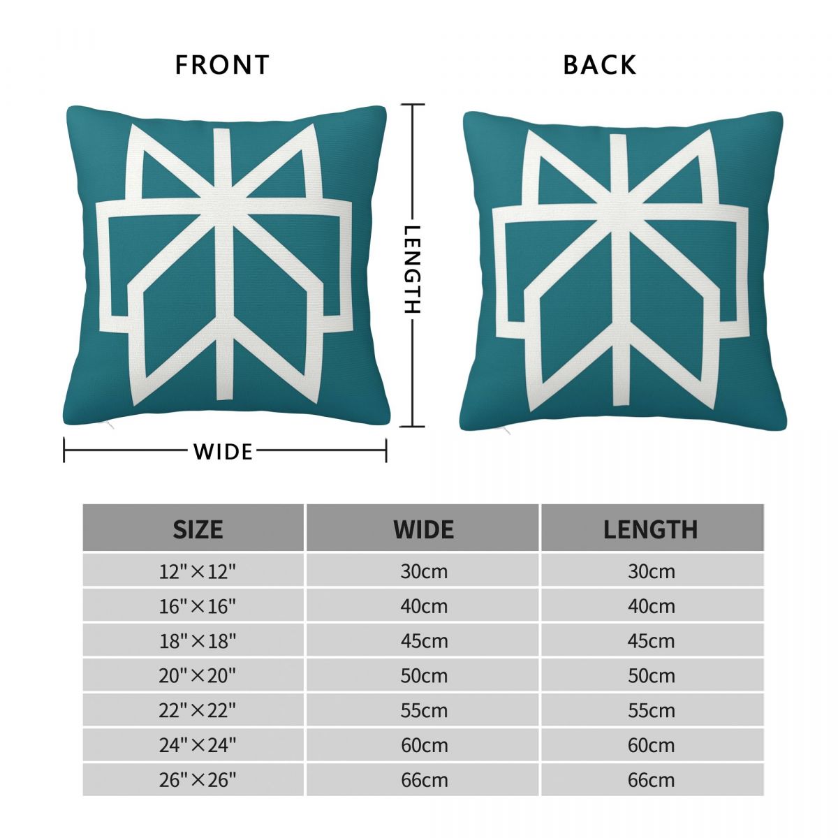 Funda de almohada cuadrada con - Home Decor Ai reseña y precio