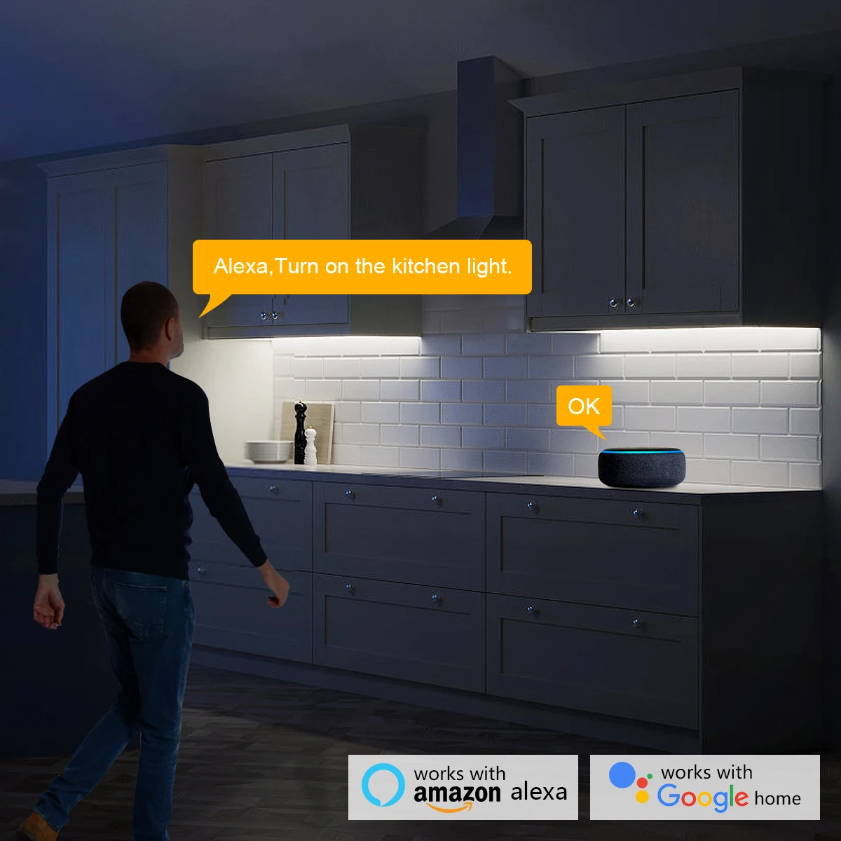 Luz LED inteligente Zigbee Tuy - Home Decor Free App reseña y precio