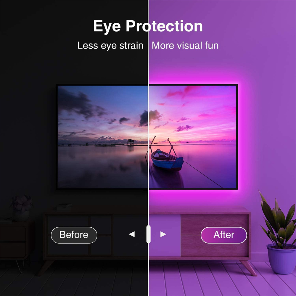 RGB5050 TV retroiluminación LE - Home Decor Free App reseña y precio