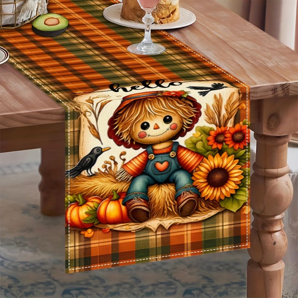 Bandera de mesa con tema de Ha - Home Decor Market reseña y precio