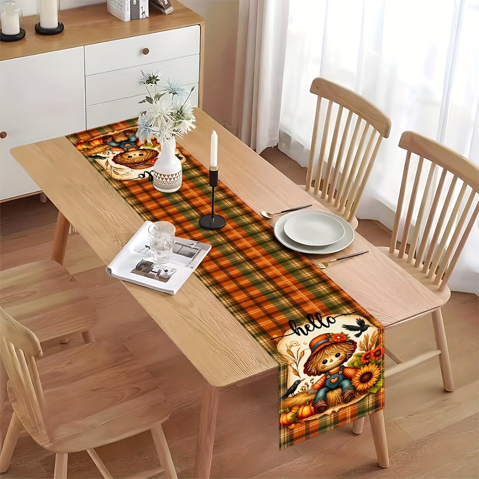 Bandera de mesa con tema de Ha - Home Decor Market reseña y precio