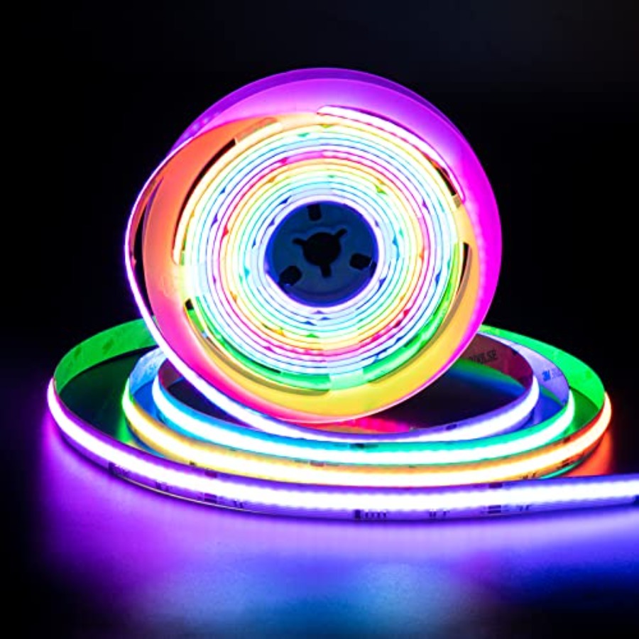 Tira de Luces LED COB RGB Inte - Led Strip Lights reseña y precio