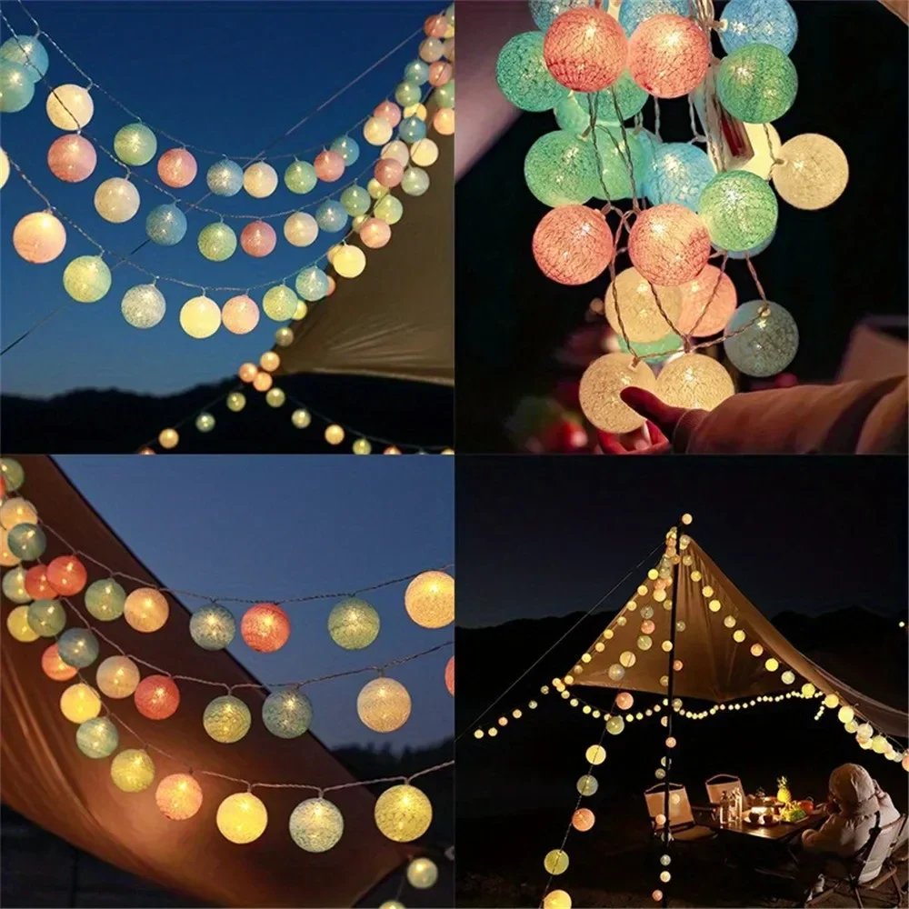 Guirnalda de algodón para Hall - Fairy Lights Bedroom reseña y precio
