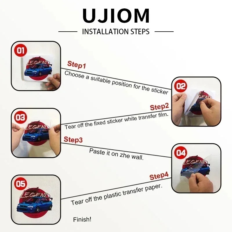 UJIOM Adhesivo de Pared de PVC - Home Decor Ai reseña y precio