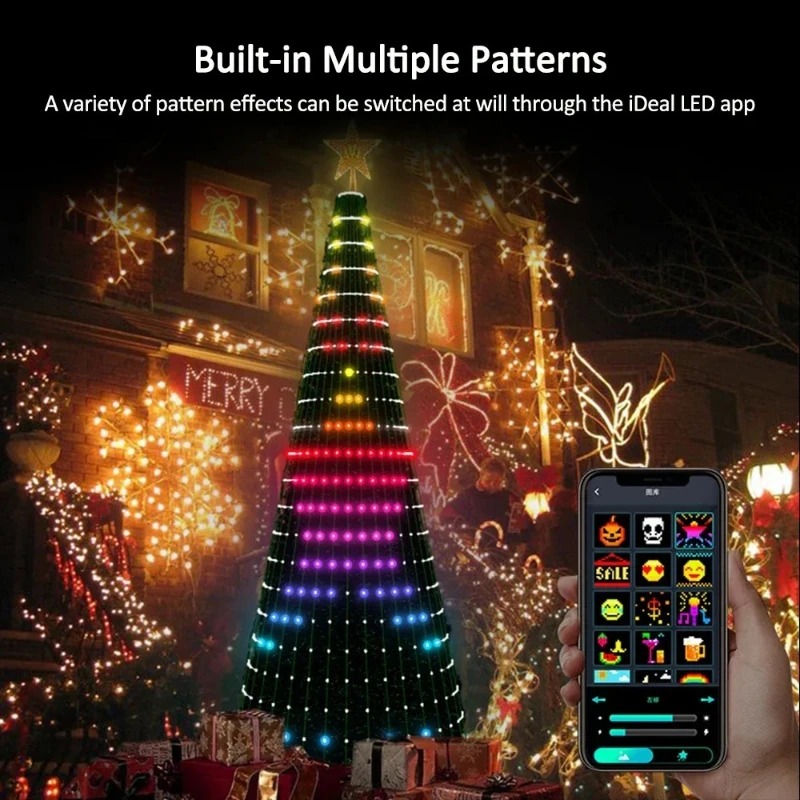 Luces de Árbol de Navidad con  - Home Decor Free App reseña y precio