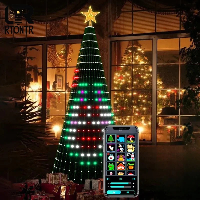 Luces de Árbol de Navidad con  - Home Decor Free App reseña y precio