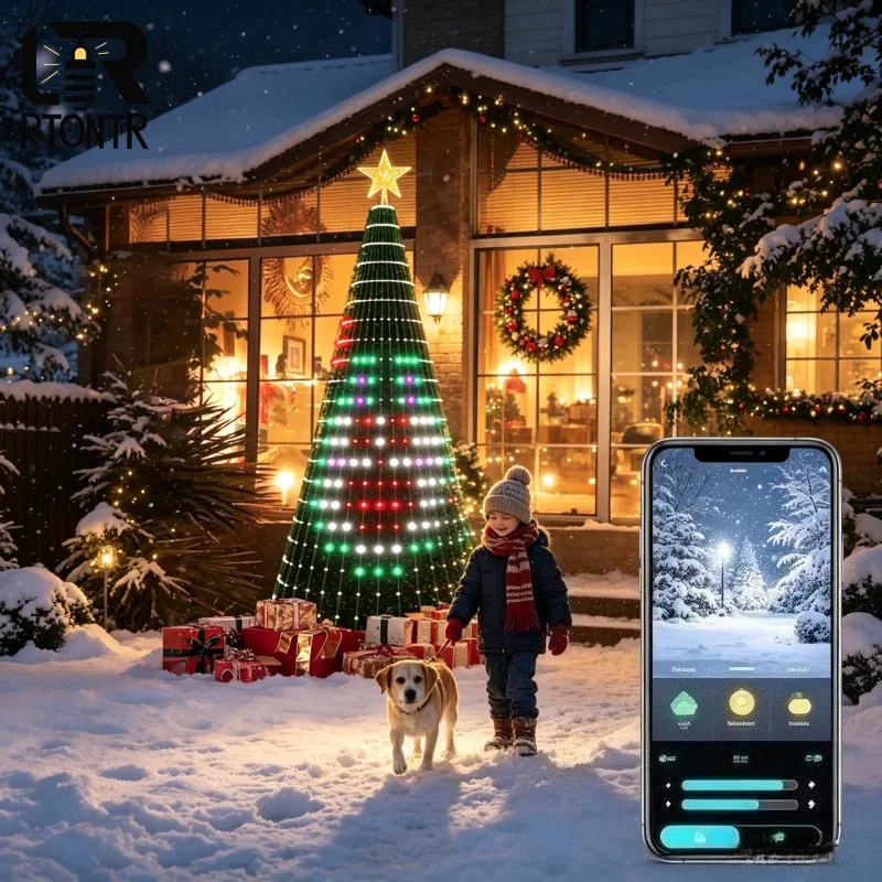 Luces de Árbol de Navidad con  - Home Decor Free App reseña y precio
