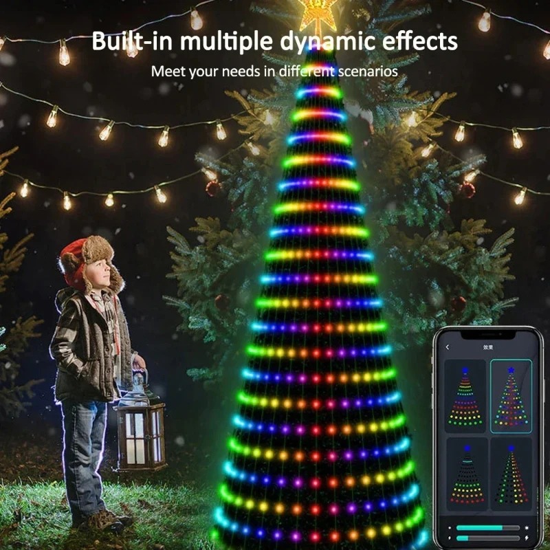 Luces de Árbol de Navidad con  - Home Decor Free App reseña y precio