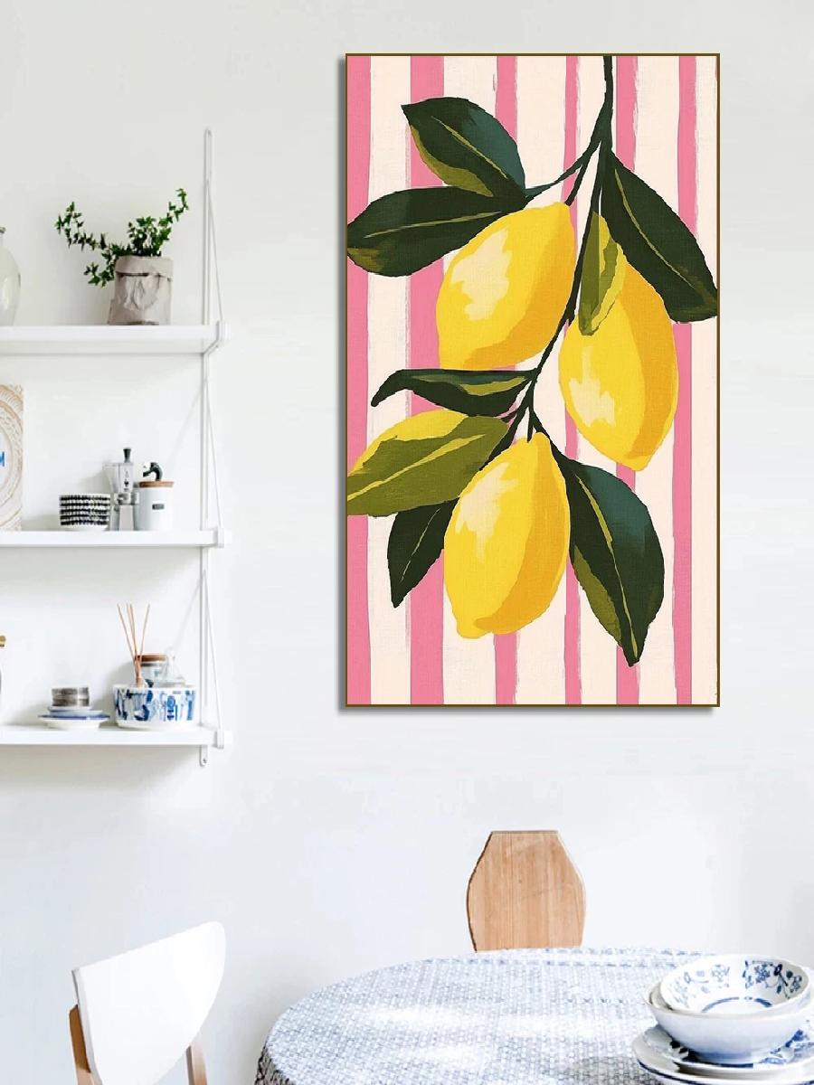 Póster abstracto del mercado d - Home Decor Market reseña y precio