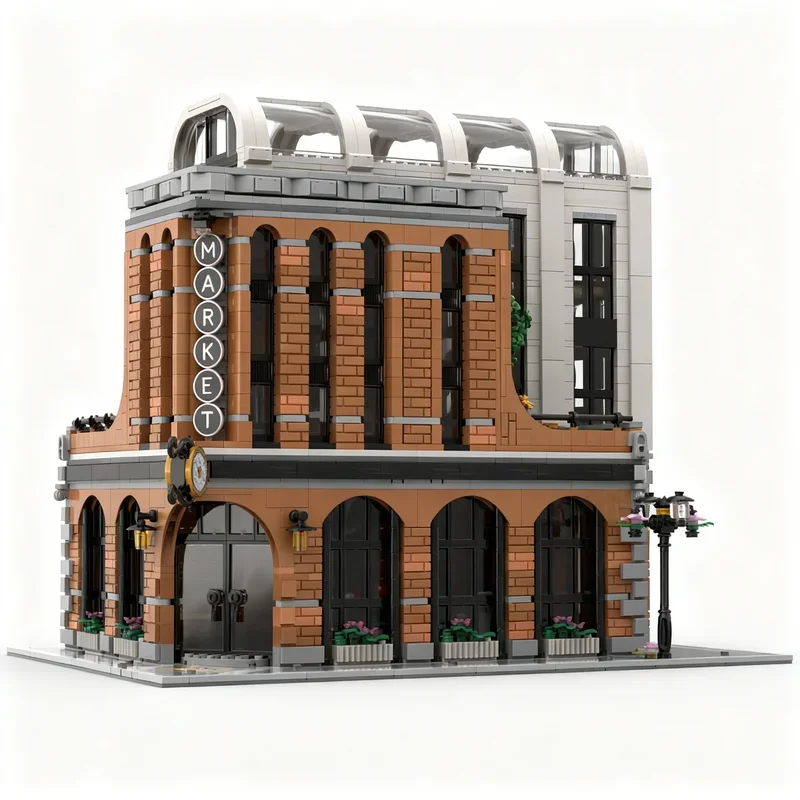3460 Piezas MOC City Hot Stree - Home Decor Market reseña y precio