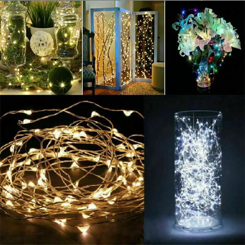 Guirnaldas de luces LED con bo - Fairy Lights Bedroom reseña y precio