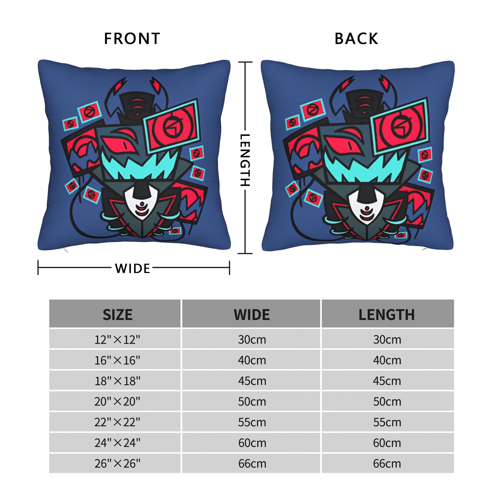 Funda de almohada Hazbins Hote - Home Decor Solo reseña y precio