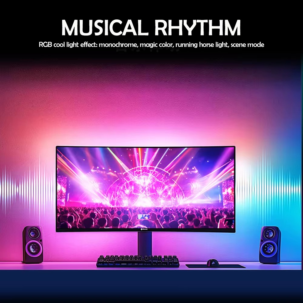 Tira de Luces RGB para Juegos, - Led Strip Lights reseña y precio