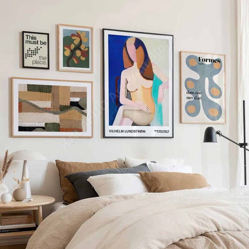 Retro pájaro y flor formas líq - Home Decor Aesthetic Pinterest reseña y precio