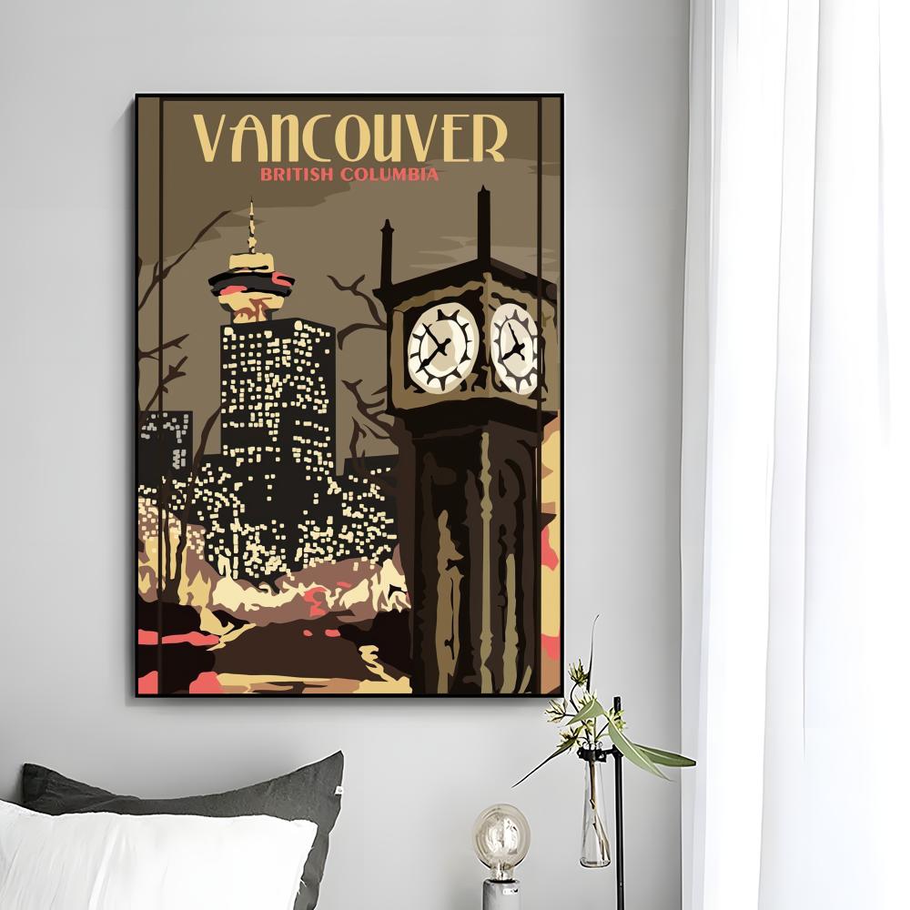 Póster de Vancouver con paisaj - Home Decor Vancouver reseña y precio